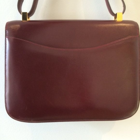 Hermes Constance Bag - burgundy/bordeaux color - Picture 5 of 13